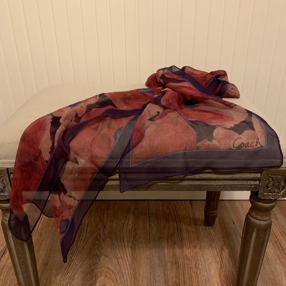 Coach scarf